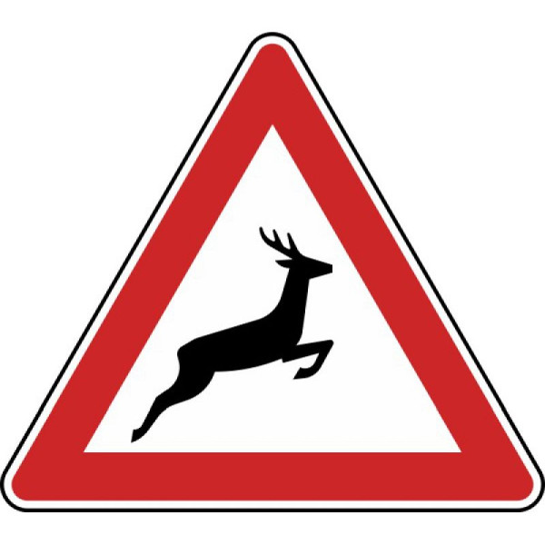 Stein HGS Wildwechsel (Aufstellung links) Nr. 142-20, 900 mm, RA2, Flachform 3 mm, 142-20-223