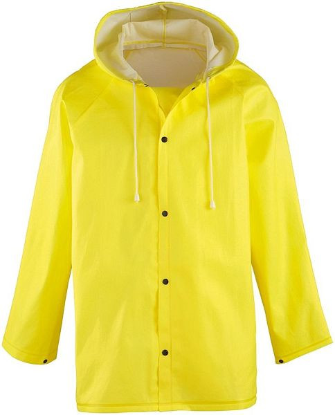 teXXor PE Regen-Jacke POEL, Farbe: gelb, Größe: XL, 4155-XL