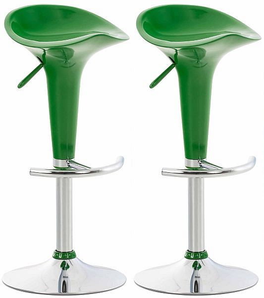 CLP Barhocker Saddle, grün, VE: 2 Stück, 311280, 4251563490661