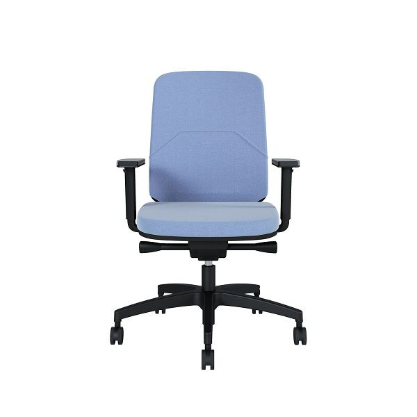 Bisley Bürodrehstuhl Bali, Gepolsterte Rückenlehne, Mit Armlehnen Kunststofffußkreuz, TN9601 mineral water, BALIKLGTN9601