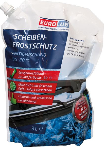 Eurolub Scheibenfrostschutz Fertigmischung -20°C im Beutel, VE: 3L, 10012449