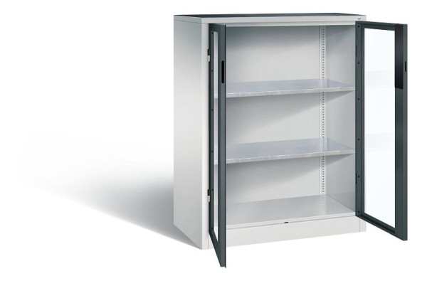 C+P Werkzeugschrank Acurado, H1200xB930xT500mm, Farbe: Lichtgrau / Anthrazitgrau, Muldengriff, 8521-055 S10174