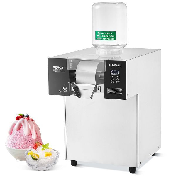 VEVOR Kommerzielle Schneeflocken-Eismaschine, 175kg/24h Edelstahl, SLXNBJLEDPCMFRQHJV2