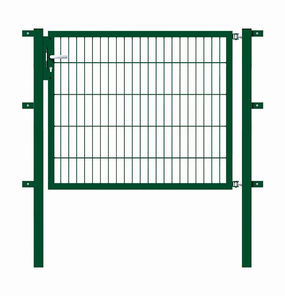 Alberts Einzeltor Flexo mit Zubehör, Breite 125 cm, Höhe: 100 cm, grün, 647216