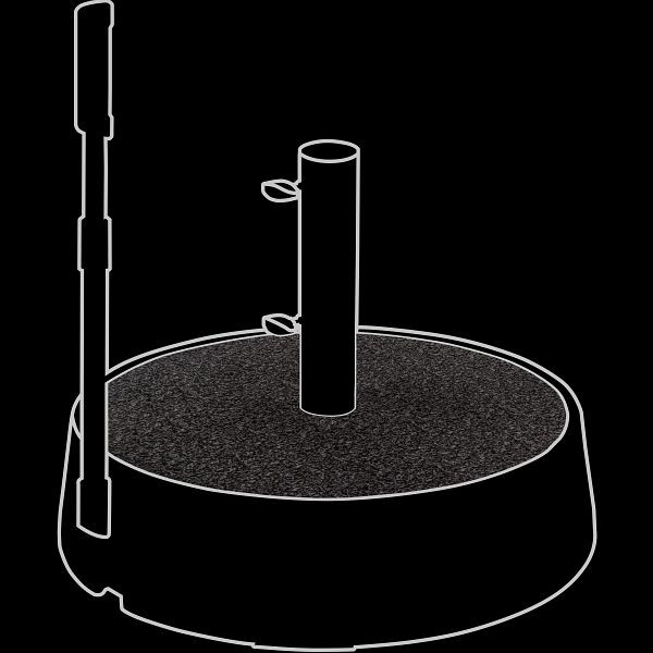 doppler Dekorplatte Easy Move Switch, Design Granit dunkel, 85897EMSWNGD