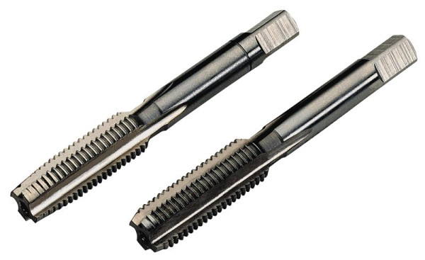 SW-Stahl Gewindebohrersatz, 2-teilig, M12 x 1,25, nach DIN 2181, HSS, geschliffen, 81770L