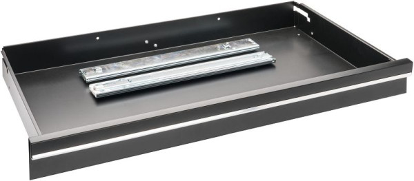 Hazet Schublade, flach, komplett, inklusive Teleskopschienen (Paar), Schubladen Griffprofil, für Werkstattwagen Hazet Assistent 179 N XL, 179NXL-050