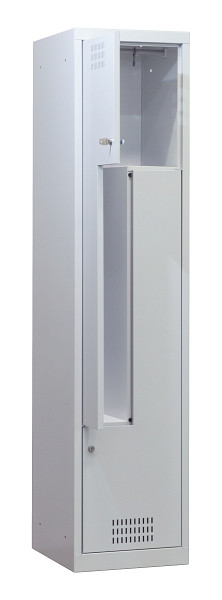 C+P Z-Spind, 1 Abteil, 1800x400x490mm, 7035/7035, 9-8023-122 S10000