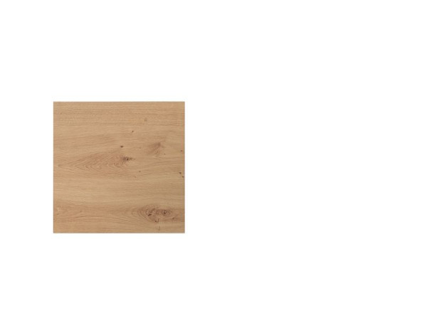 Hammerbacher Tischplatte KP08, 80 x 80 cm, Platte: Asteiche, 25 mm dick, mit Systembohrung für Stützfüße, VKP08/R