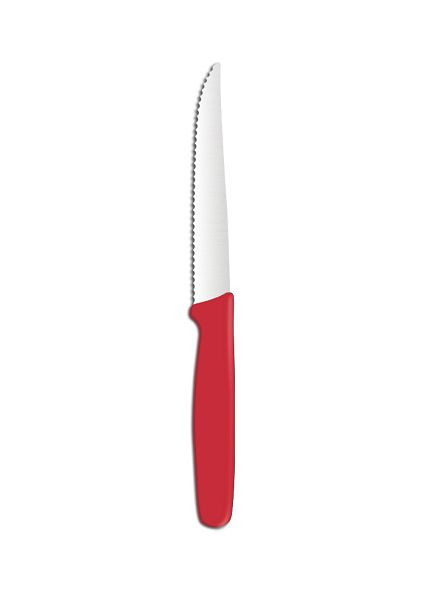 Hendi Tomatenmesser, LxBxH: 215x10x20 mm, rot, Edelstahl, 841594