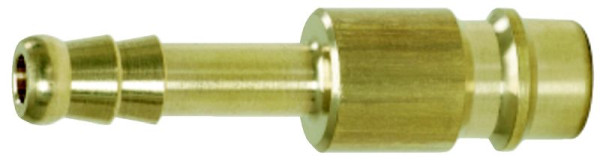 KS Tools Messing-Stecknippel mit Schlauchtülle, Durchmesser6mm, 515.3495