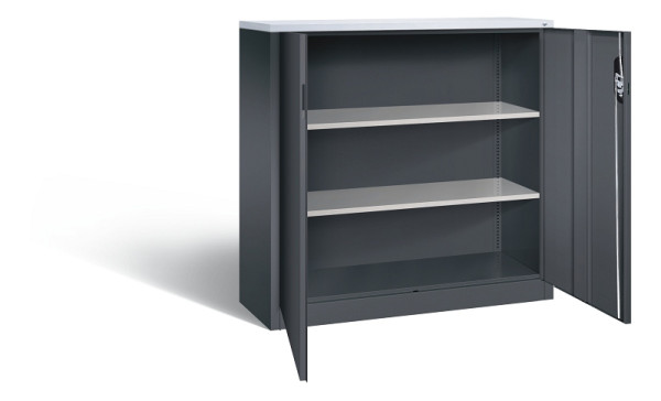 C+P Büroschrank Acurado, H1200xB1200xT400mm, 7016/7016, 9467-1200 S10295