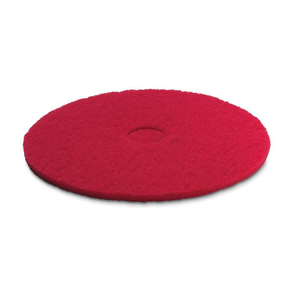 Kärcher Pad, mittelweich, rot, 170 mm, Gewicht mit Zubehör: 0.025 kg, 6.994-122.0
