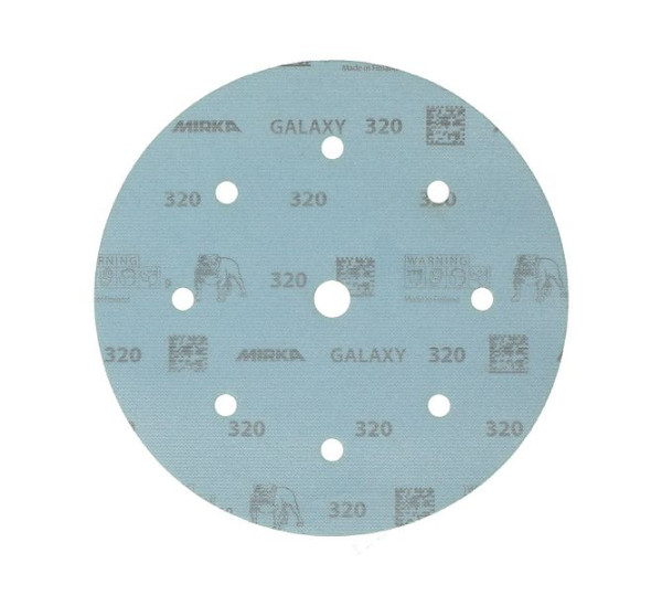 Mirka Schleifscheibe GALAXY 200mm Grip 9L 320, VE: 50 Stück, FY63205032