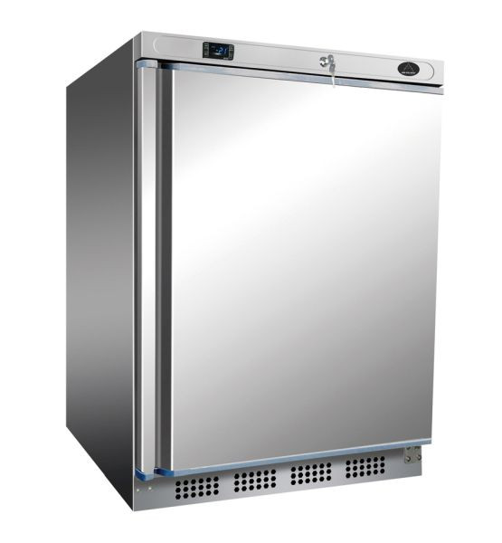 A&S Polarny Edelstahl Tiefkühlschrank I 120 L, TK-200SS
