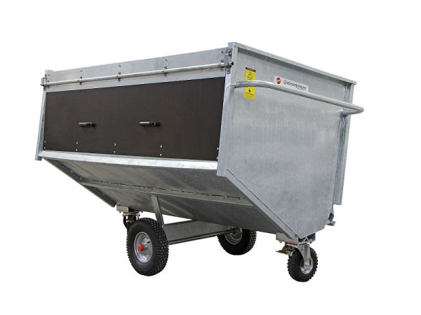 Growi Aufpreis für Frontwand-Klappe aus wetterfester Platte mit 2 Handgriffen, 230 cm breit, 10015820