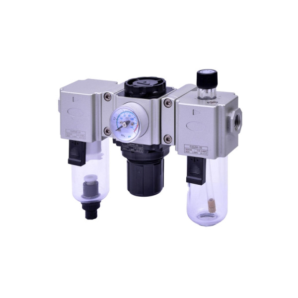 Riegler Wartungseinheit 3-teilig »GA-mini«, PC, BG 200, G1/8, 1,5-9 bar, HA, 178363