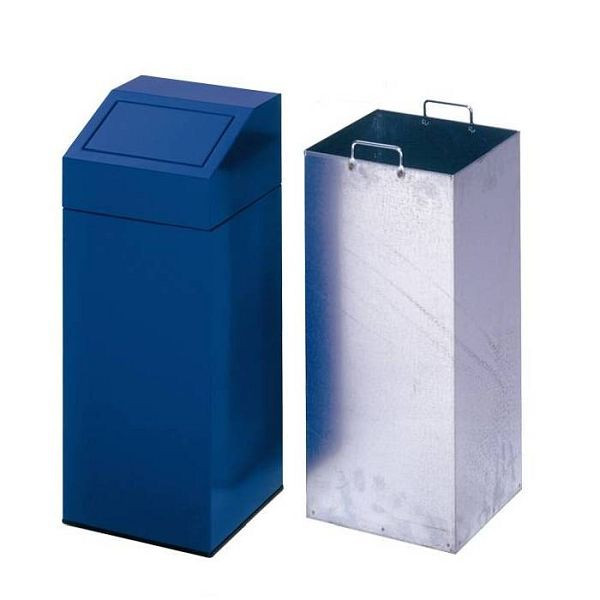 Stein HGS Abfallbehälter -Cubo Miguel-, braun/Braun-Glas, 76 Liter/890x380x380mm, 16148