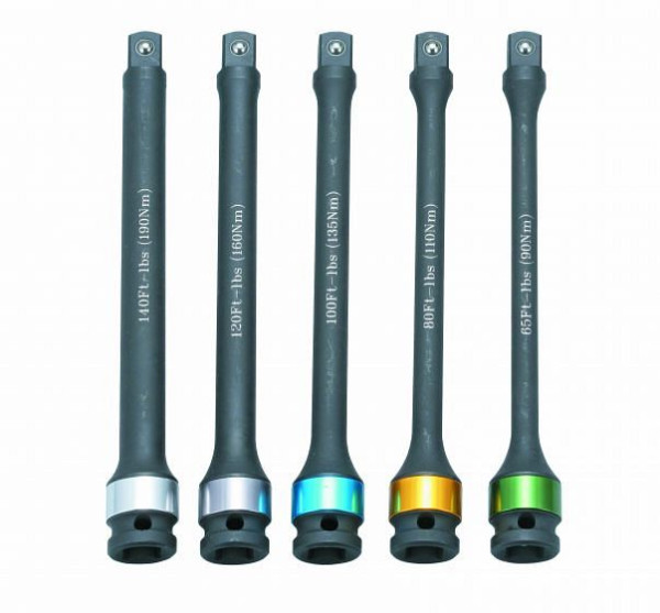 Boxo 1/2" Kraft-Torsionsstab 120 Nm - Rot, VE: 10 Stück, TEX4040-120