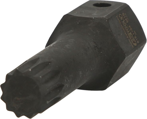 KS Tools 1/2" DUODRIVE Spezial-Kraft-Bit-Stecknuss XZN, M16, 78mm lang, 515.1164