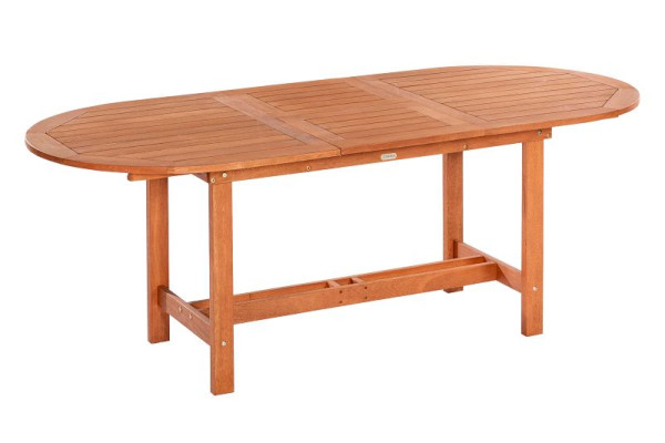 Merxx Ausziehtisch oval, 160 (210) x 90 cm, FSC Eukalyptusholz, 40035-011