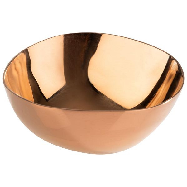 APS Schalen "PEBBLES", 4er-Set, Edelstahl, PVD-beschichtet, 6,5 x 6 cm, Höhe 2,5 cm, Kupfer-Look, 40790