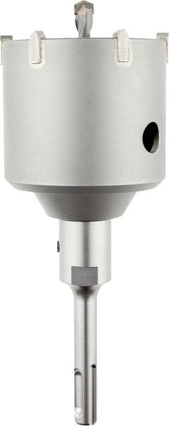Projahn Leichte Hammerbohrkrone 82 mm+SDS-plus Aufnahme +Zentrierbohrer, 81502