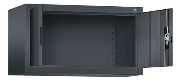 C+P Aufsatzschrank Acurado, H500xB930xT400mm, Farbe: Schwarzgrau, Muldengriff, 9264-000 S10156