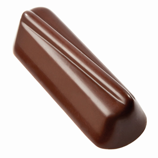 Schneider Schokoladen Form - Riegel mit Linie, 275 x 135 x 24 mm / 48 x 16,5 x 13,5 mm, 8 gr, 3 x 8 Stück, 421784