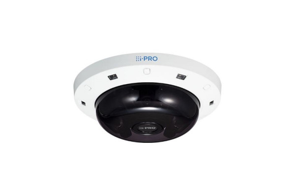 i-Pro Netzwerk Multisensor Kamera S-Serie, 3x4MP@30fps, 2,9-7mm AI, IK10, IP66/67, IR, smoked, out, WV-S8543LG