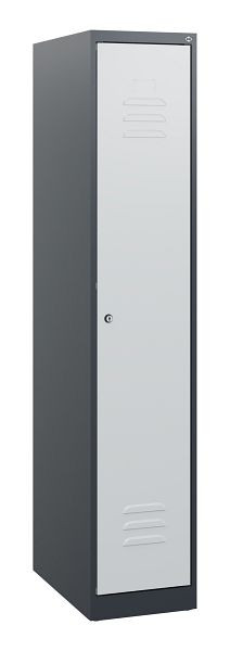 C+P Umkleidespind Classic PLUS, 1530x300x500mm, 7016/7035, Zylinderschloss, 0800005-10 S10018