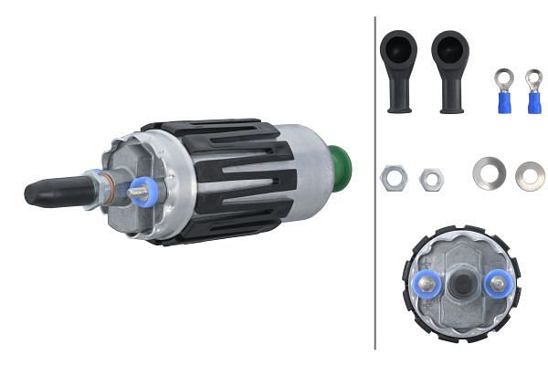 HELLA Kraftstoffpumpe, 12V, elektrisch, ohne Dichtung, 8TF 358 303-281