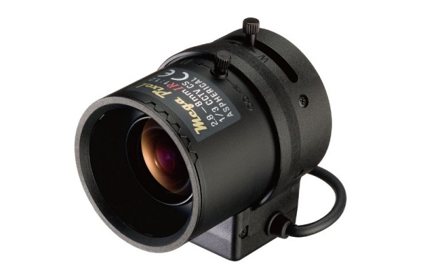 eneo F02Z2.8DC-NFSHD F1,2/2,8-8mm, 3 Megapixel, Full HD 1080p Objektiv, DC-Blende, 1/3" CS, 43277