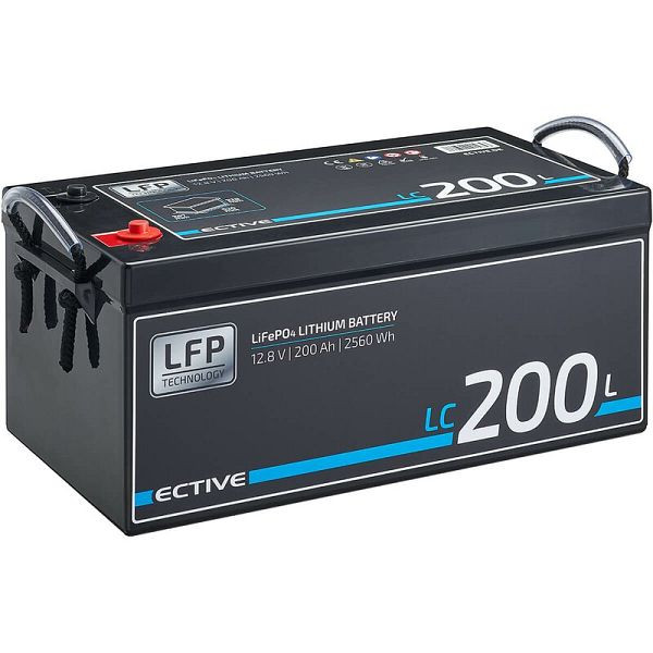 ECTIVE LC 200L 12V LiFePO4 Lithium Versorgungsbatterie 200 Ah, TN3487