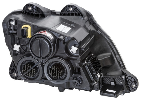 HELLA LED/Halogen/FF-Hauptscheinwerfer, für u.a. DAF XF FTP 410, FTR 410, FTS 410, ECE, für Rechtsverkehr, links, 1EX 010 116-711