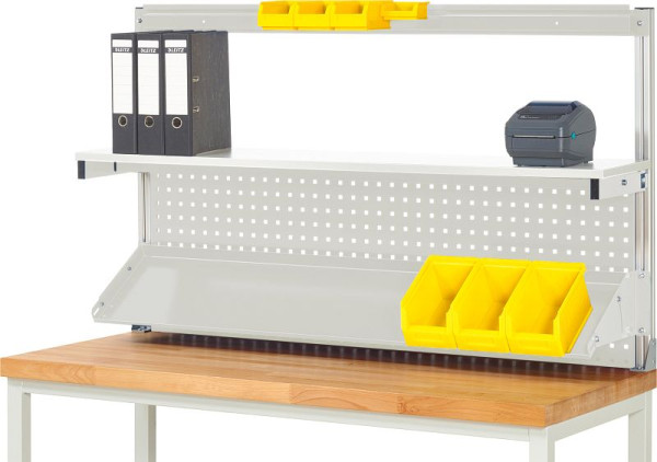 RAU System-Aufbau (Komplettset-01 B1500 mm), zur Montage auf Arbeitsplatte, RAL7035, SAE-KM01-1500.12