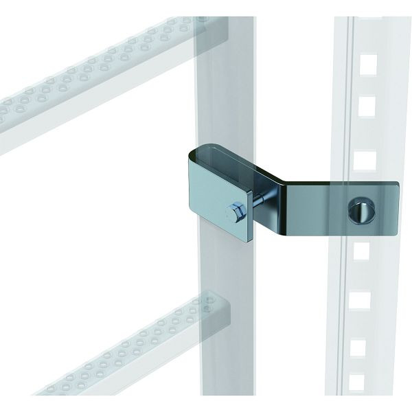 ZARGES Schienenbefestigung seitlich am Leiterholm 58 x 25 mm, 47546