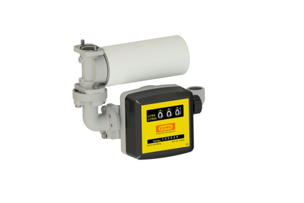 Cemo Filter mit Zähler und Wasserabscheider komplett für CUBE-Tank 3500 L, 12080