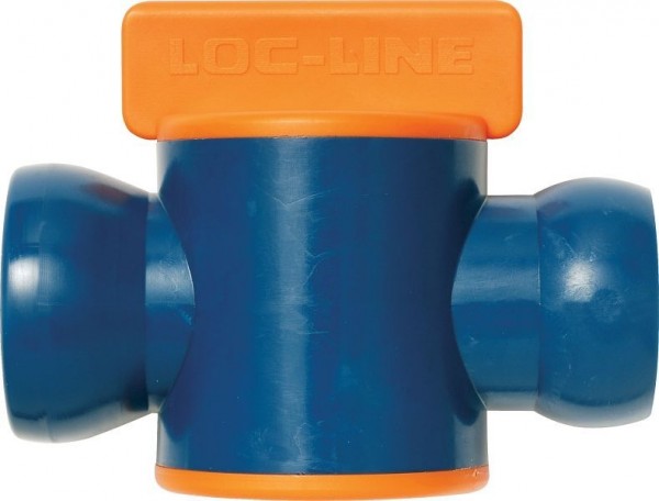 Loc-Line Absperrhahn mit Segmentanschluß, VE: 2 Stück, L61518