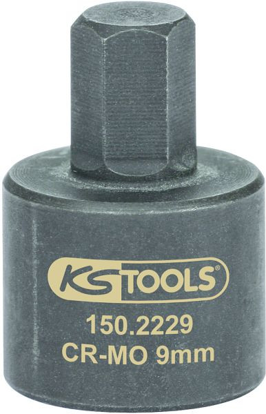 KS Tools 3/8" Bremssattel-Stecknuss, 9mm, 150.2229, 4042146512081
