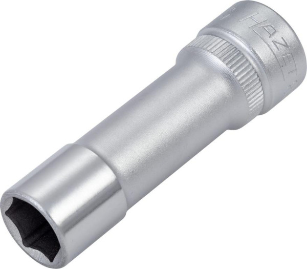 Hazet Steckschlüsseleinsatz, Sechskant, Vierkant hohl 10 mm (3/8 Zoll), 10 mm, Lange Ausführung Mit Rändelung, 880LG-10