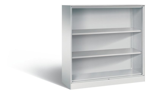 C+P Büroregal Asisto, H1310xB1200xT435mm, Farbe: Lichtgrau, 3 OH, 140031-000 S10038