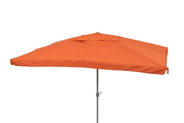 Merxx Marktschirm mit Kurbel, 300 x 400 cm, terracotta, 29005-316