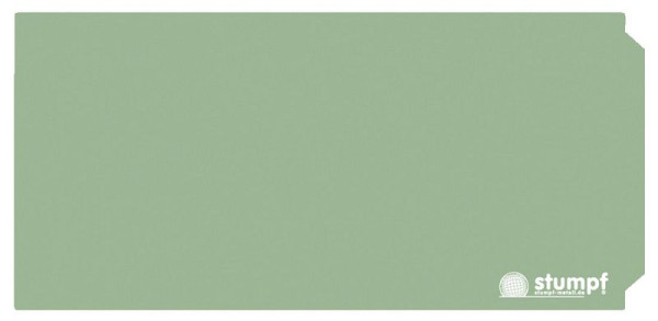 stumpf ProPad Rechteck, RAL 6021, der Serie Abfalltrennung FD 45, FP 45, Flex-M, 906621