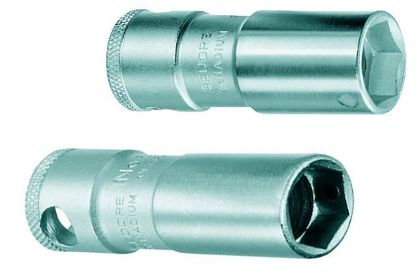 GEDORE Zündkerzeneinsatz mit Magnet 16 mm 3/8", 6363390