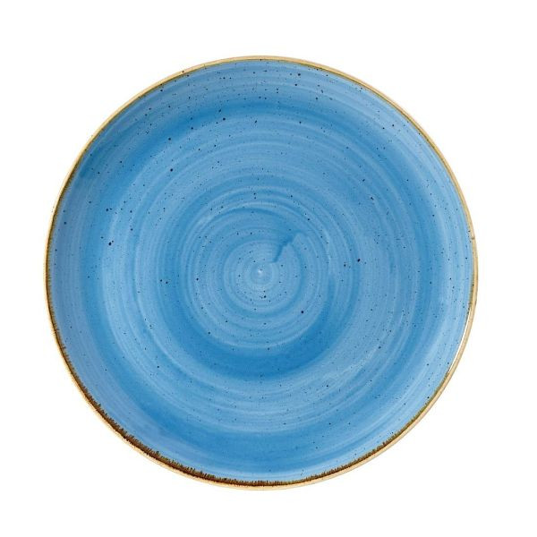 Churchill Stonecast, runder Coupe-Teller, Kornblumenblau, 288 mm, (12 Stück), DF764