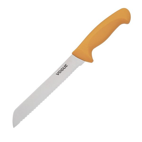 Vogue Soft Grip Pro Brotmesser 19cm, hochwertige deutsche Stahlklinge, GH528