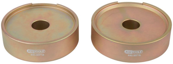 KS Tools Montage-Gegenhalteplatte-Satz für VW, 2-teilig, 440.0071