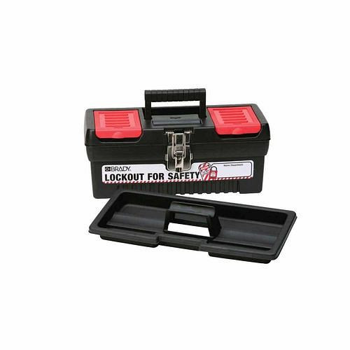 DENIOS Kleiner Lockout-Werkzeugkasten, 312020, 754473008826