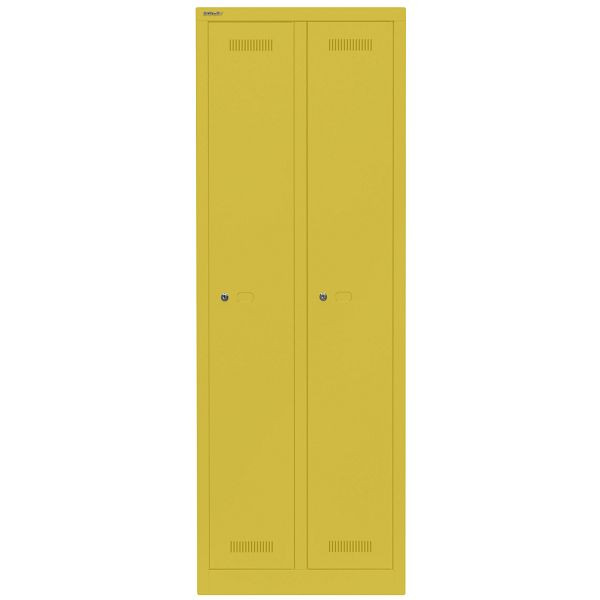 Bisley Garderobenschrank Monobloc™, 2 Abteile je 1 Fach, 677 tickleweed, ML06D1677